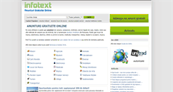 Desktop Screenshot of infotext.ro
